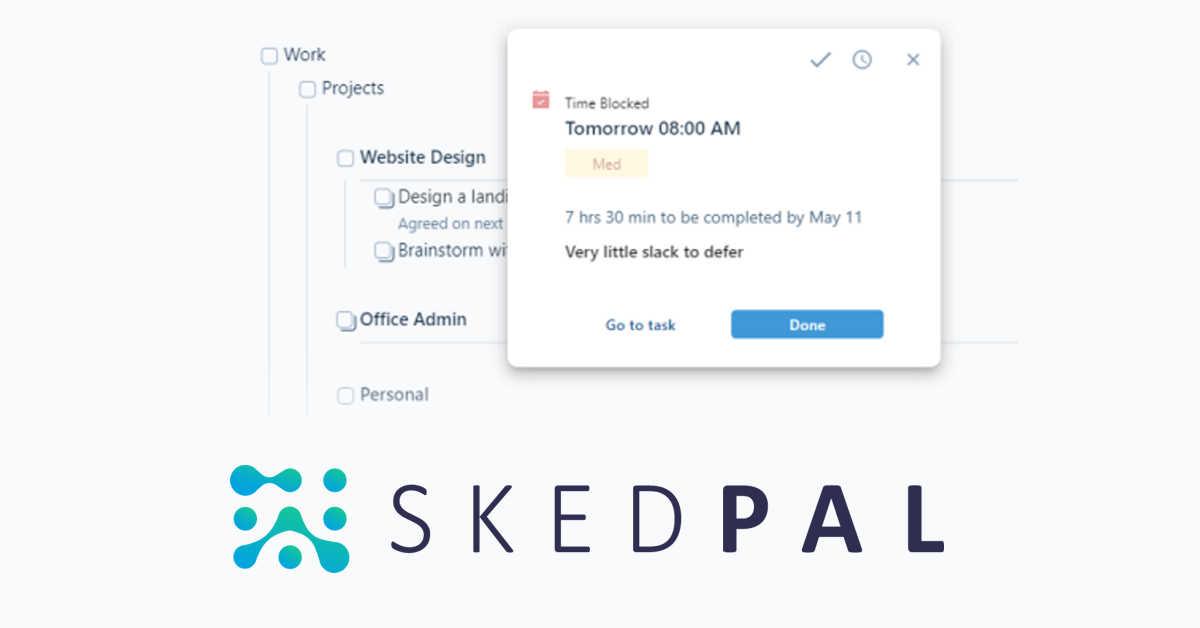 SkedPal | The AI Calendar That Helps You Master Your Day